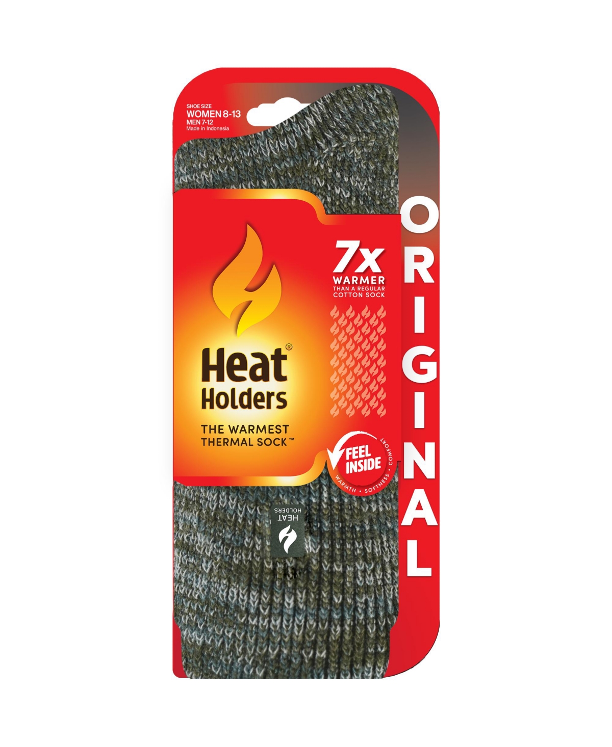 Heat Holders Wendy Twist Crew Socks In Green