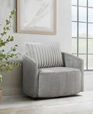 41" White Label Holland Park Swivel Chair