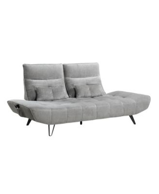 91" White Label Power Adjustable Viggo Sofa