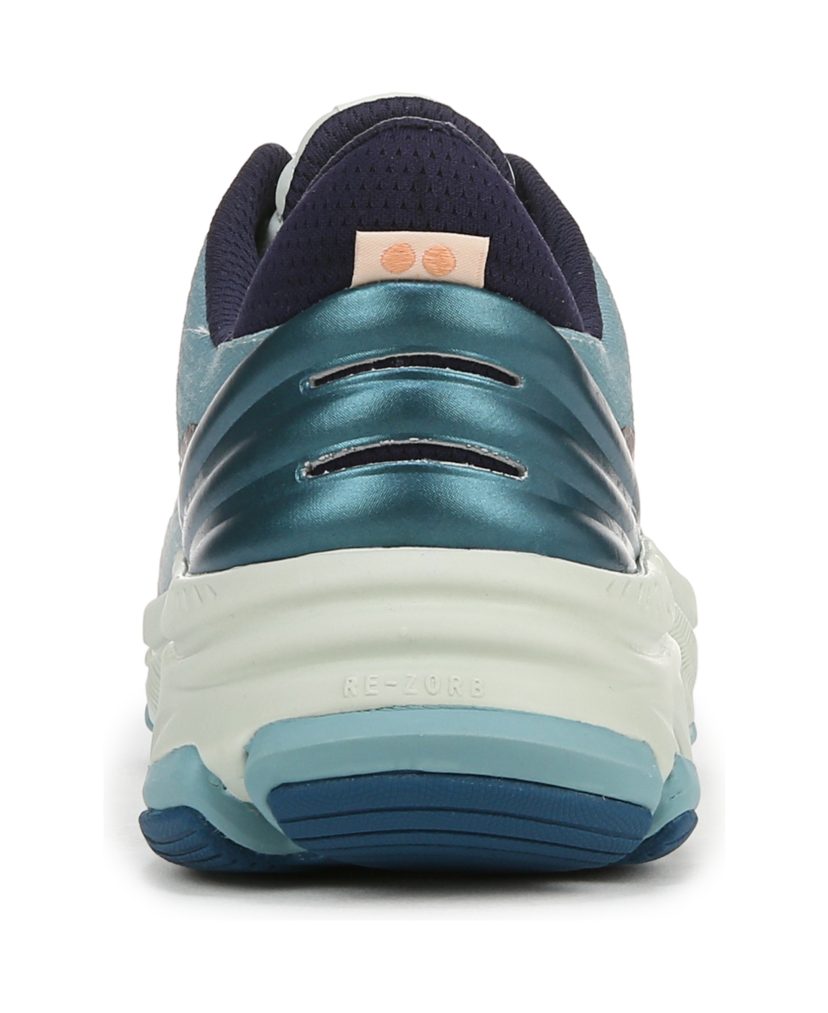 Ryka Premium Women's Devotion X Max Plus Lace Up Walking Sneakers In Icicle Green Mesh Fabric