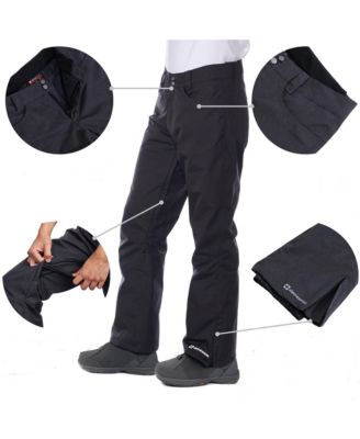 Men's Waterproof Ski Snowboarding Pants Insulated Winter Snow Pants