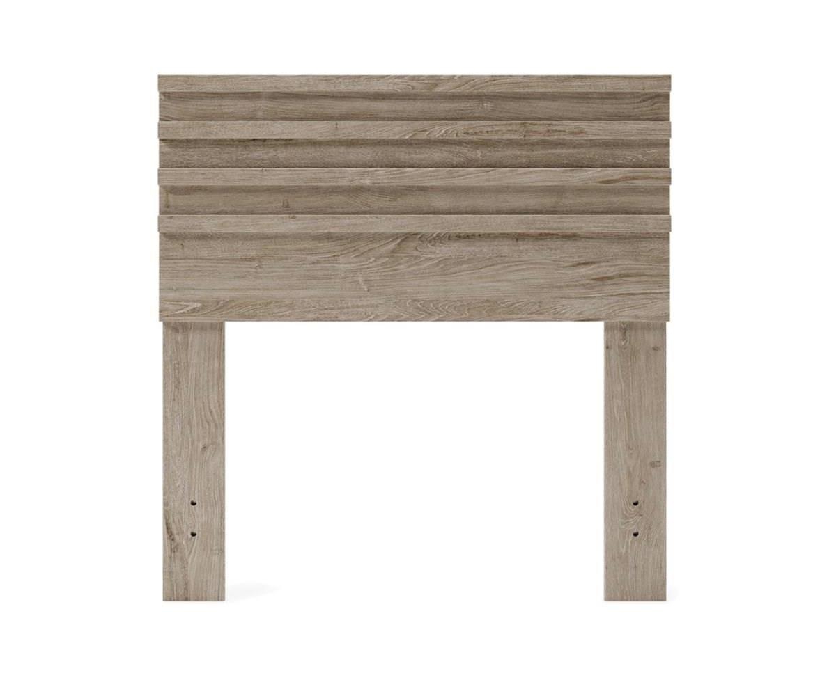 Slickblue Rustic Farmhouse Headboard in Wood Finish for Cozy Bedroom Style
