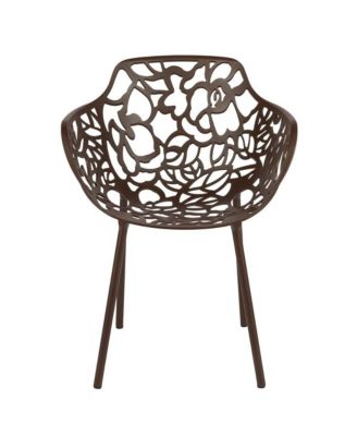 Modern Devon Aluminum Armchair, Set of 2