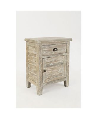 Artisan's Craft Rustic Farmhouse Distressed Solid Wood Accent Table