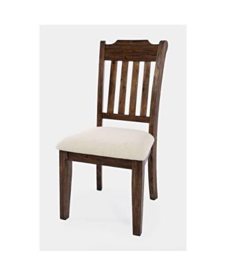 Bakersfield Mission Style  Slatback Solid Acacia Dining Chair (Set of 2)