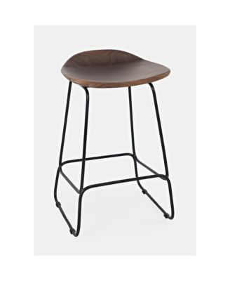 Nature's Edge Solid Acacia Counter Height Backless Stool (Set of 3)