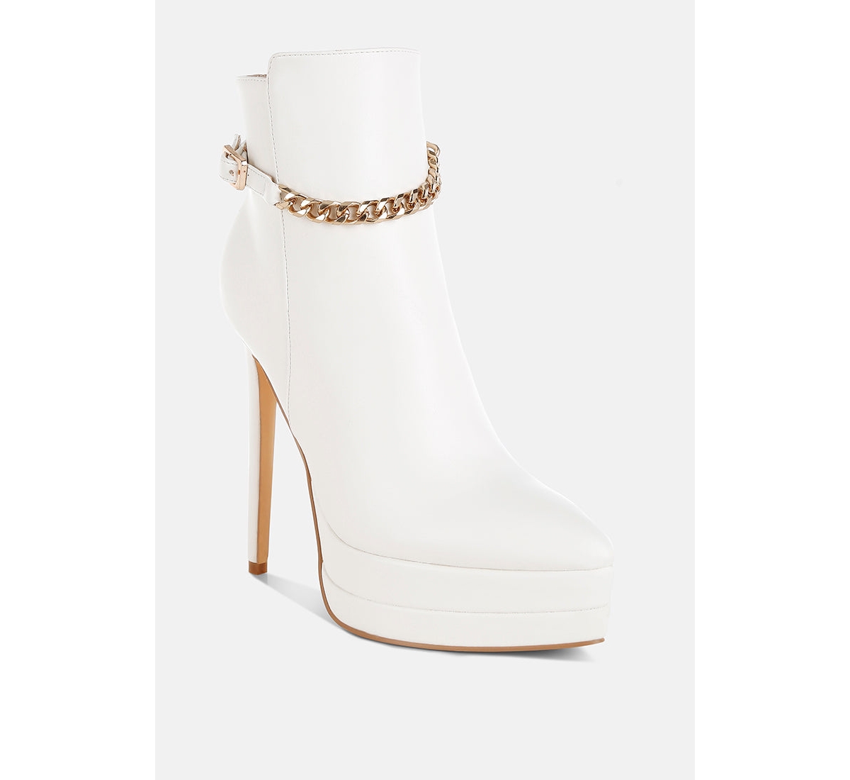 Narok Metallic Chain Detail Boots