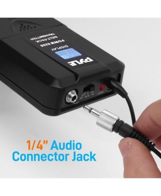 8-Channel UHF Wireless Microphone System Kit with 4 Handheld Mics, 4 Belt-Packs, 4 Headsets & Lavalier Mics