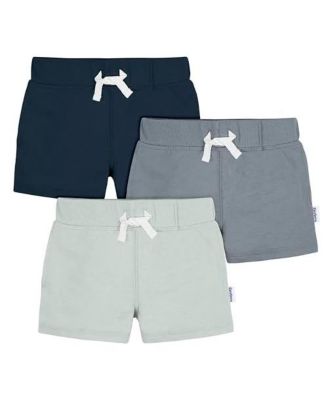 Baby Boys Knit Shorts, 3-Pack