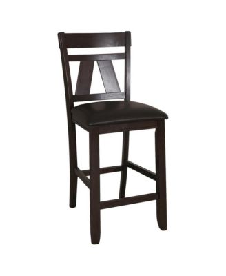 Splat Back Counter Chair (RTA)-Set of 2