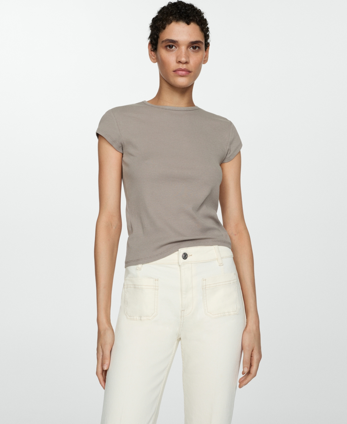Mango Women's Alex Slim Fit Medium Rise Jeans