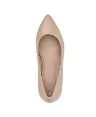 Calvin Klein Women's Lenott Pointy Toe Block Heel Pumps - Macy's