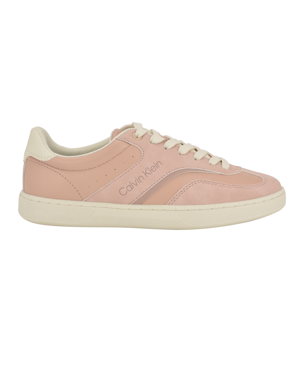 Calvin Klein Women's Norah Casual Lace-up Sneakers In Light Pink