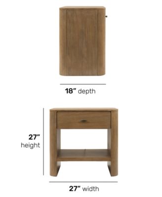 Nordic Open Nightstand