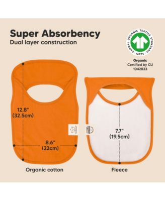 8-Pack Baby Bibs for Boys, Girls, Pull-on Bibs, Baby Drool Bibs for Baby Boy, Baby Girl, Baby Bib Unisex