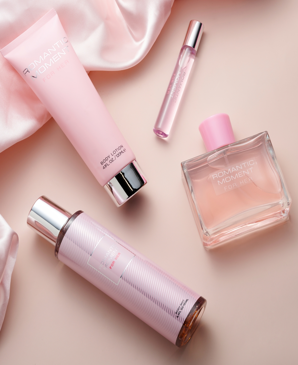 Lovery 4-pc. Limited-edition Romantic Moment Bath & Body Care Gift Set In No Color