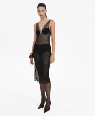 MANGO - Mango Women's Guipure Slip Dress
