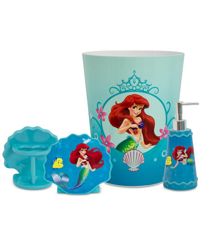CLOSEOUT! Little Mermaid Bath Accessories Collection
