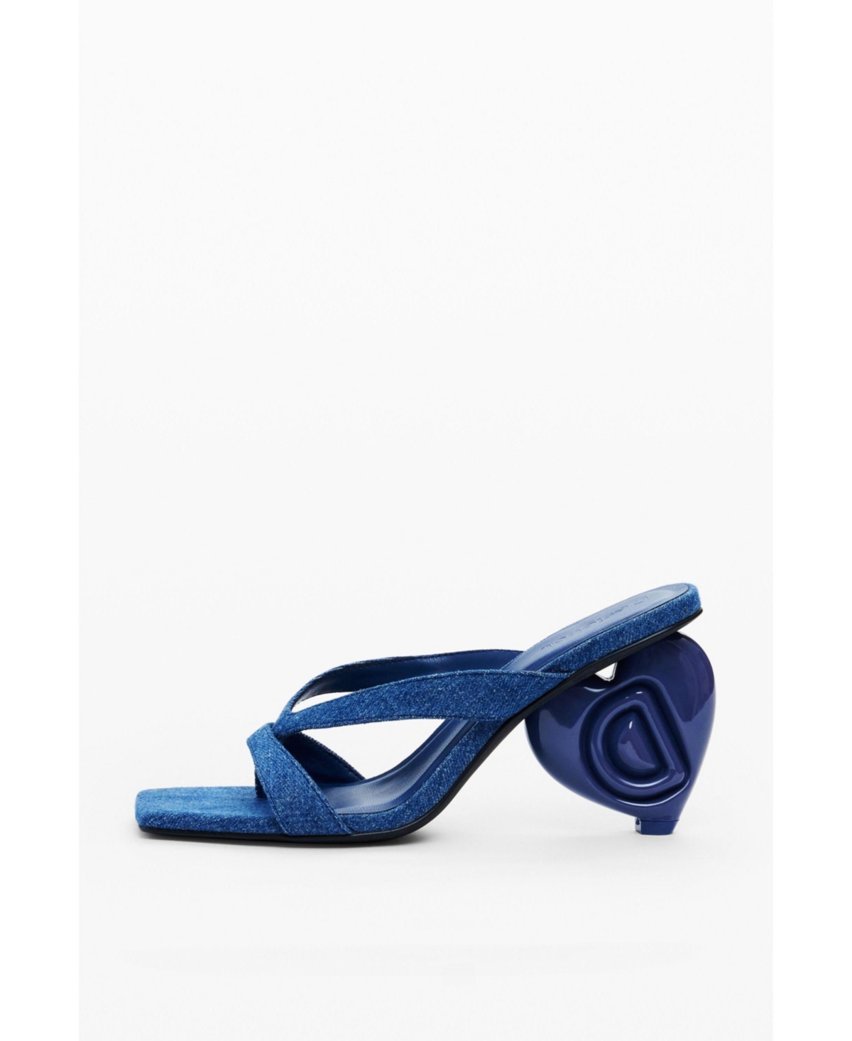 Desigual Women's Heart heel sandal