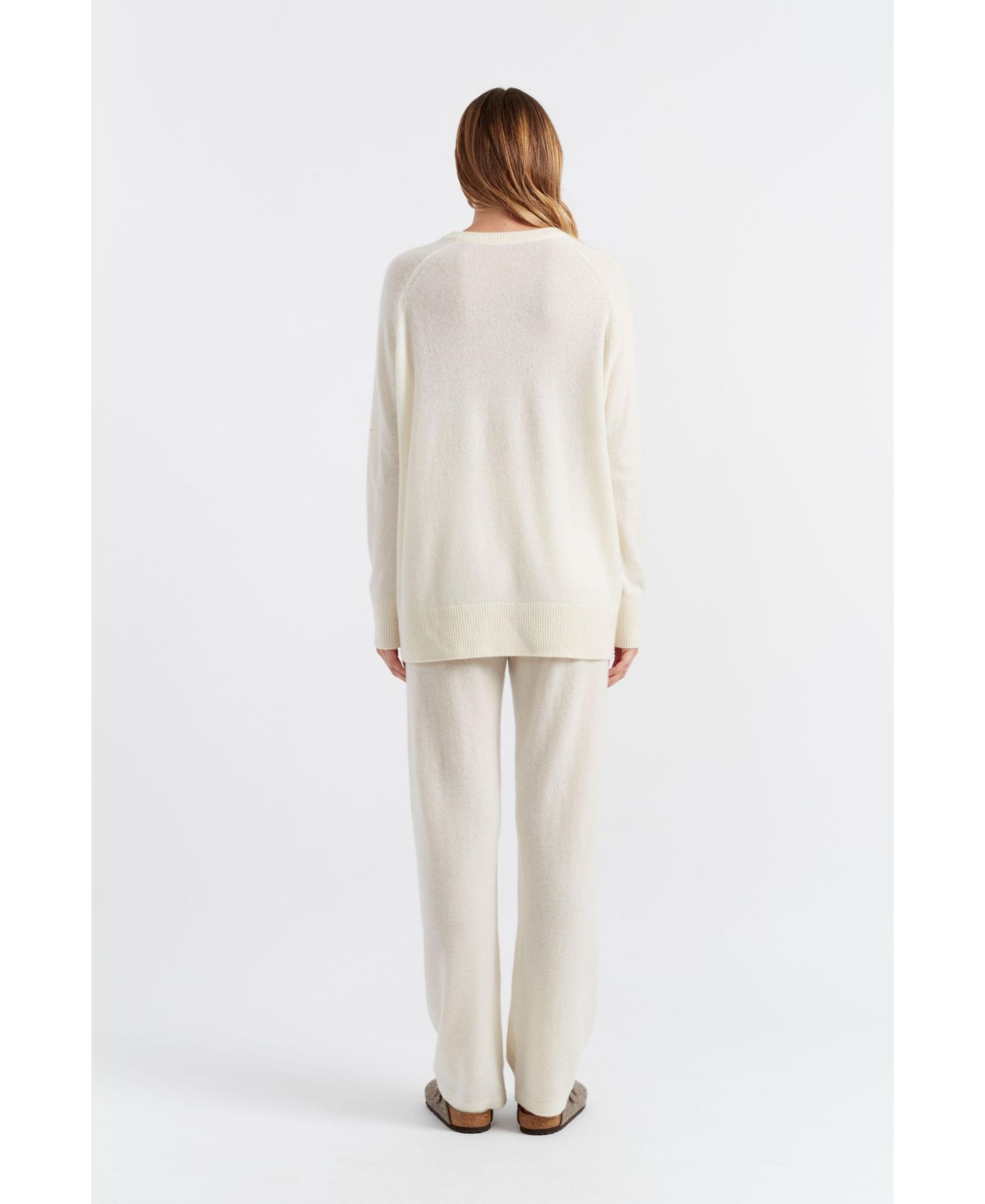 Женский свитер Chinti & Parker Lightweight Cashmere, цвет: Кремовый — фото 3