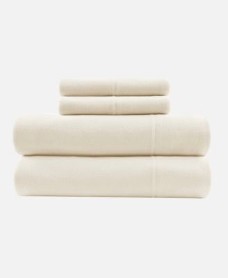 Jersey-Knit Cotton Blend 4-Pc. Sheet Set, Queen