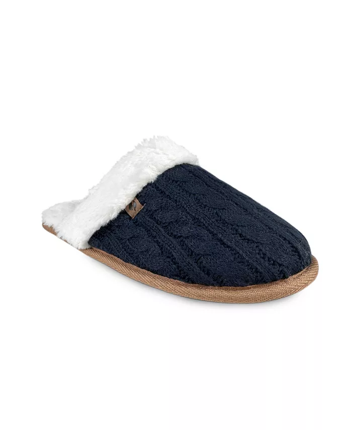 Women's Aria Faux Fur Scuff Slippers - thumbnail 4