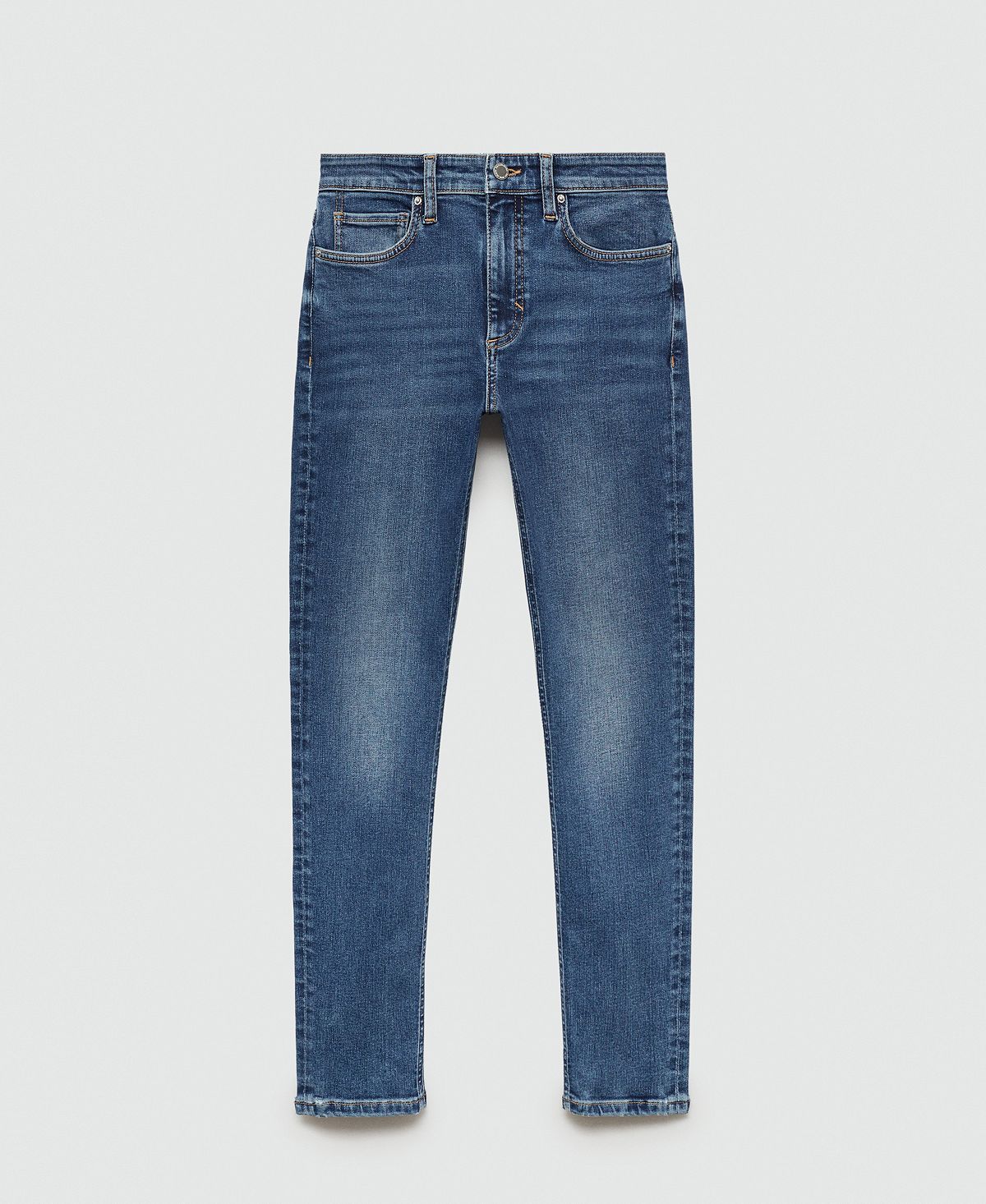 Mango Women's Newisa Medium Rise Skinny Jeans view 7 — MAYCSS fashion products
