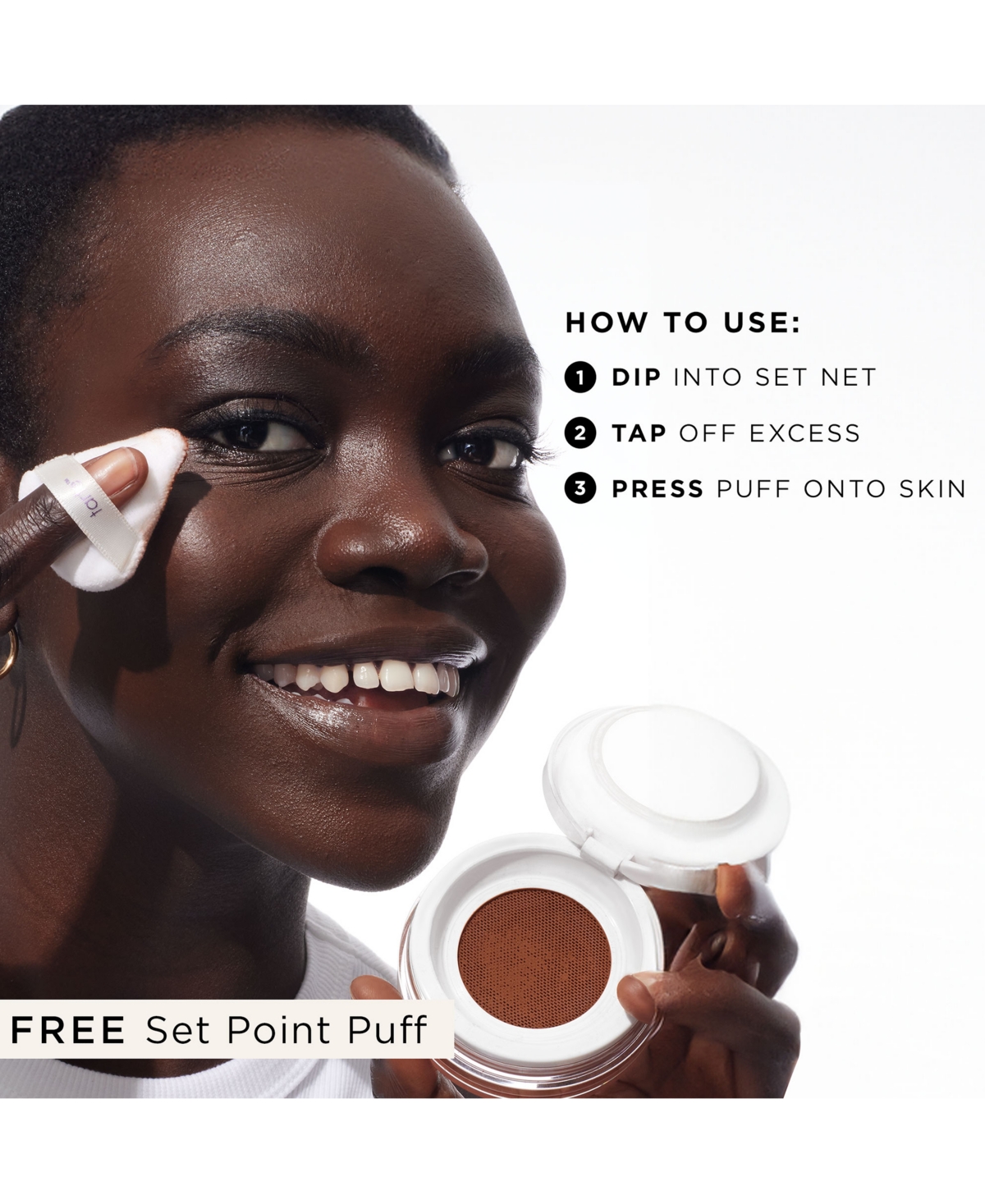Tarte Creaseless Setting & Brightening Powder In Honey