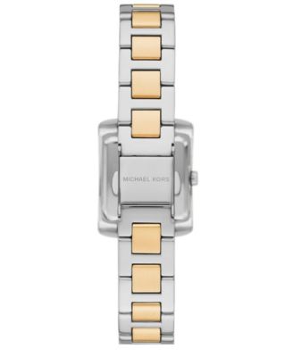 Women's Emery Three-Hand Two-Tone Stainless Steel Watch, 22x28mm