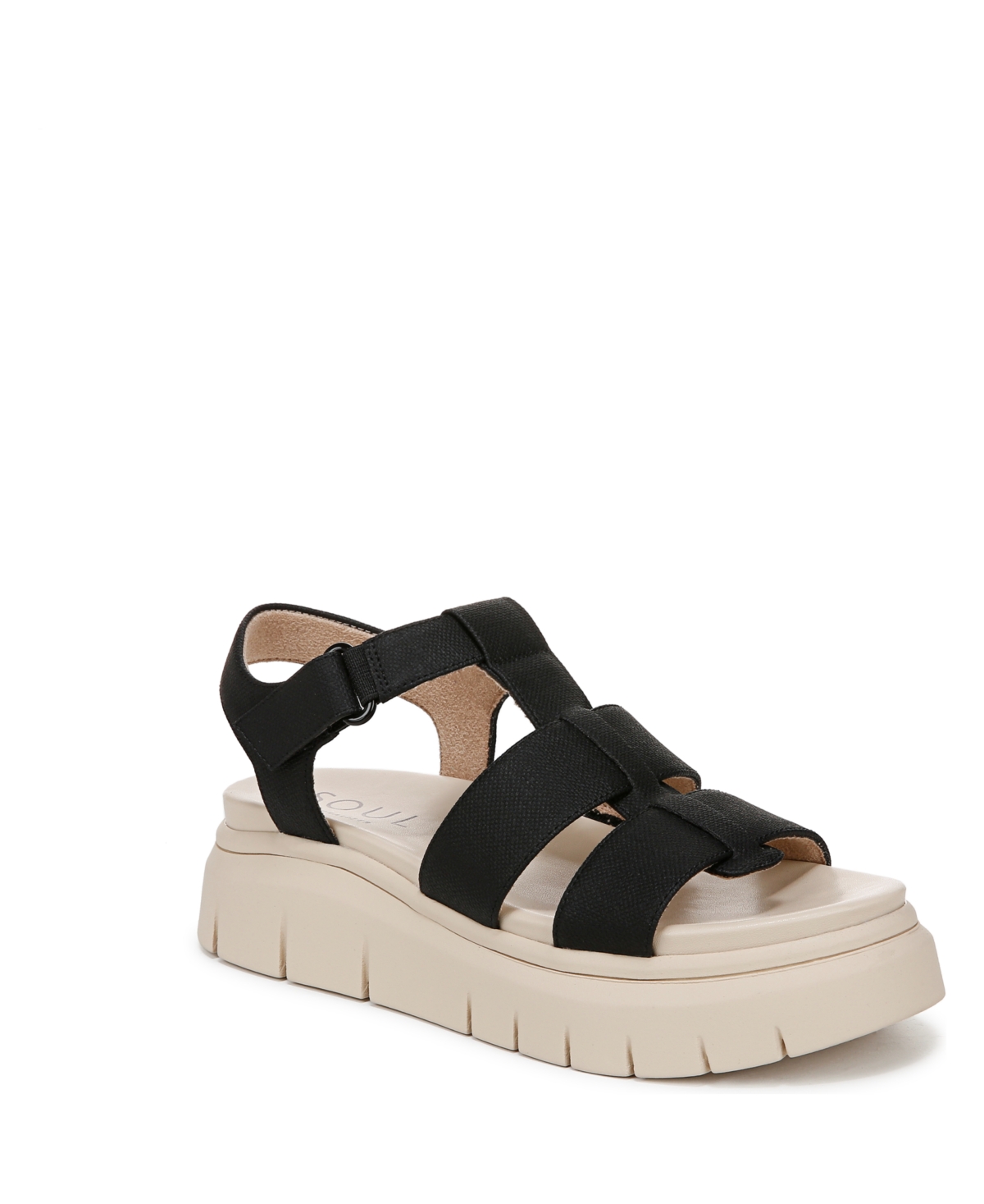 SOUL NATURALIZER WOMEN'S PIPPA LUG SOLE FISHERMAN PLATFORM SANDALS 