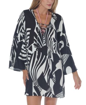 Women's Printed Tunic Cover-Up