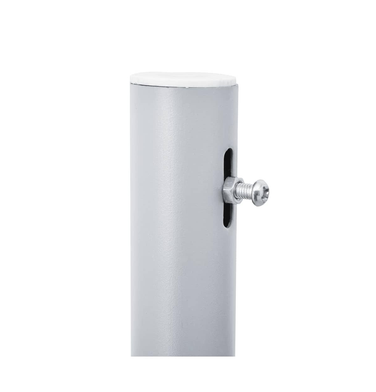 vidaXL Patio Retractable Double Side Awning- Cream