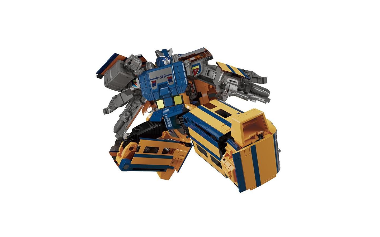 Детская фигурка Transformers Masterpiece G Mpg-07 Trainbot Ginoh Combiner 7.1" Action Figure, 14 Years & Up — фото 6