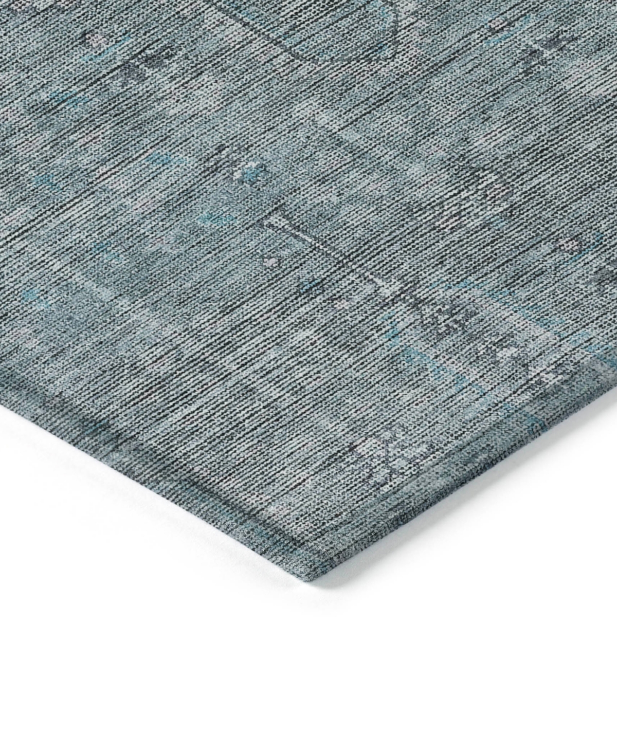 Addison Chantille Machine Washable Acn790 2'6''x3'10'' Area Rug In Teal