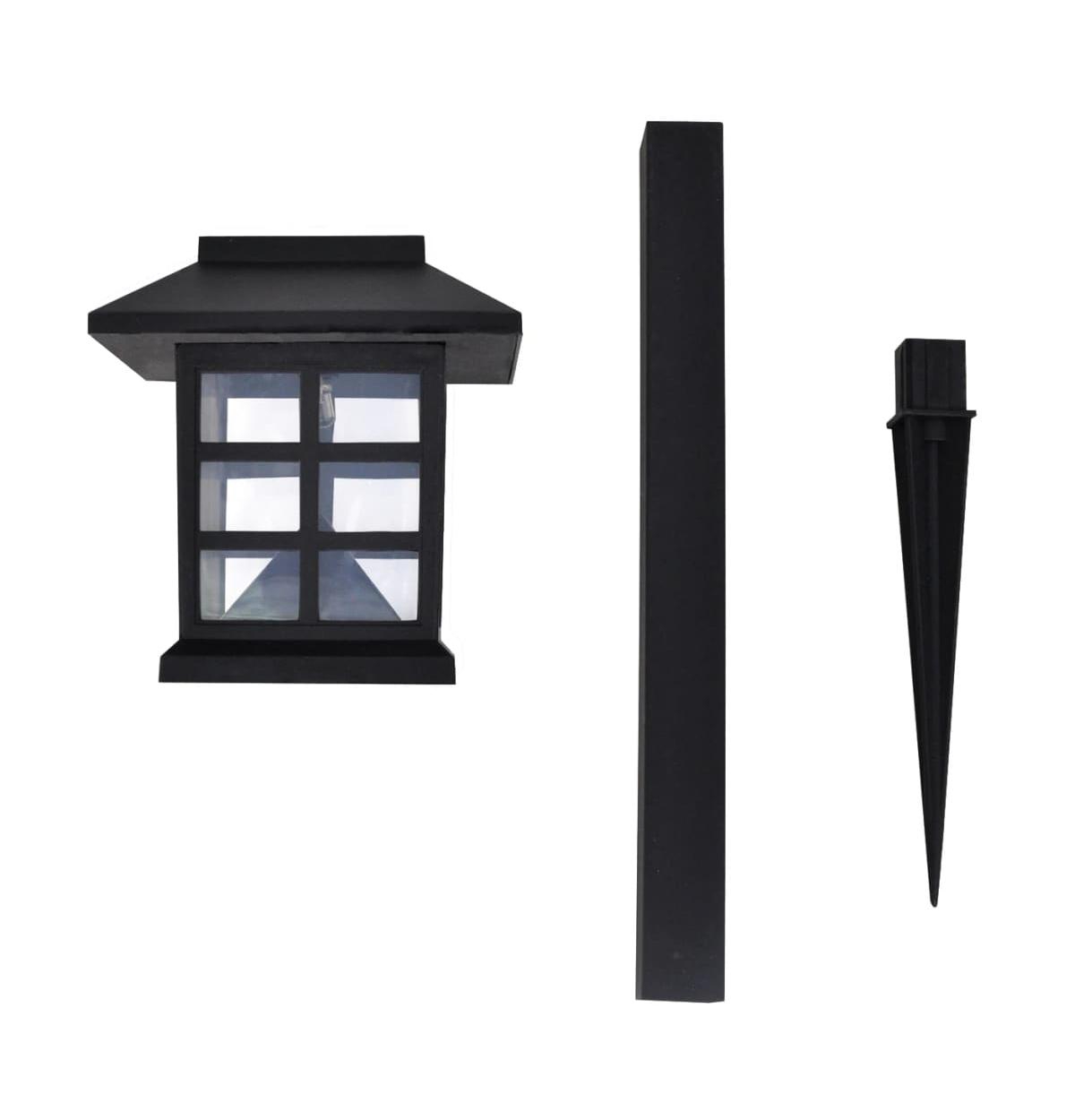 Outdoor Solar Lamp Led Light Set 12 pcs with Spike 3.4