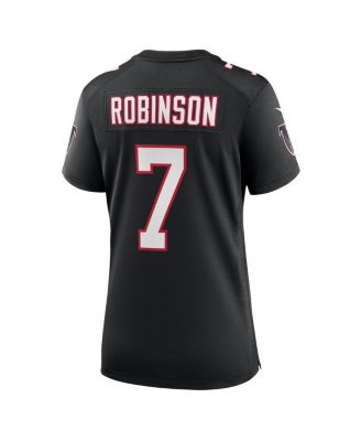Women's Bijan Robinson Black Atlanta Falcons Alternate Game Jersey