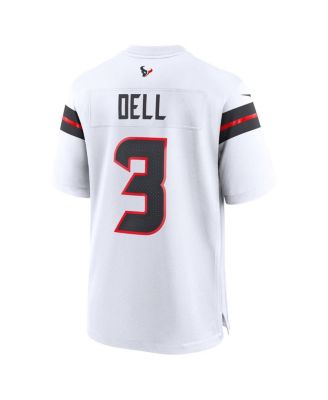Men's Tank Dell White Houston Texans Game Jersey