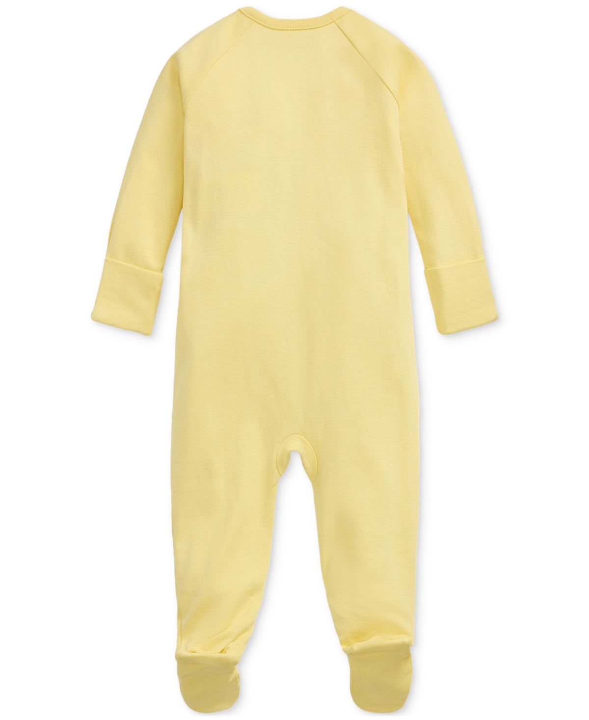 Polo Ralph Lauren Baby Cotton Footed Coverall In Yellow