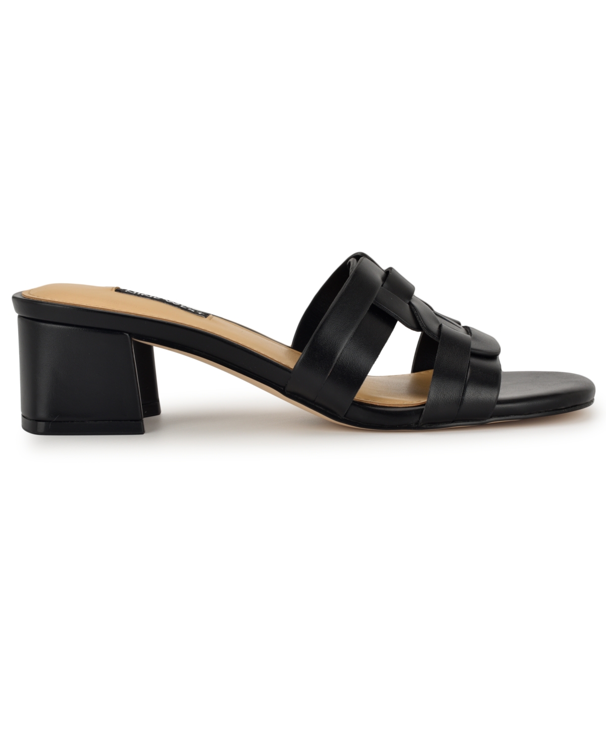 NINE WEST WOMEN'S GENNIE BLOCK HEEL DRESS SANDALS 