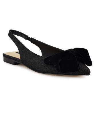 Women's Junnie Bow Slingback Dress Flats
