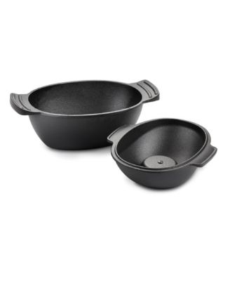 Cast Iron 2.5-Quart Mussel and Seafood Pot with Lid