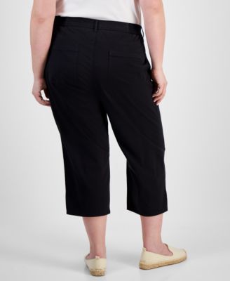 Plus Size Comfort Capri Pants, Macy's  Exclusive