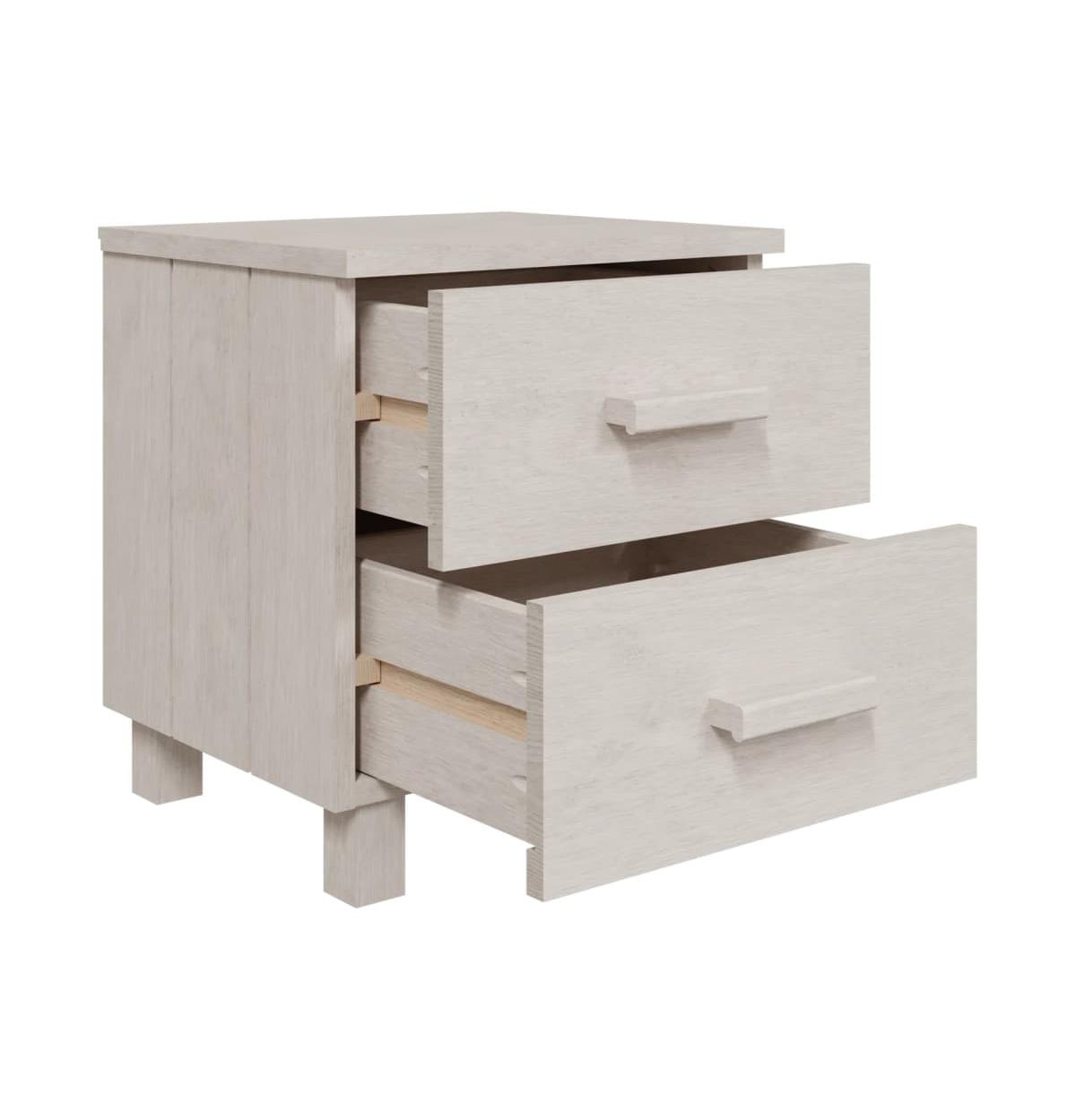 vidaXL Bedside Cabinet Hamar15.7