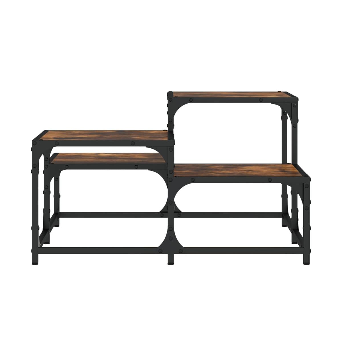 vidaXL Coffee Table Smoked Oak 26.8