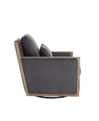 Cozy Swivel Barrel Chair