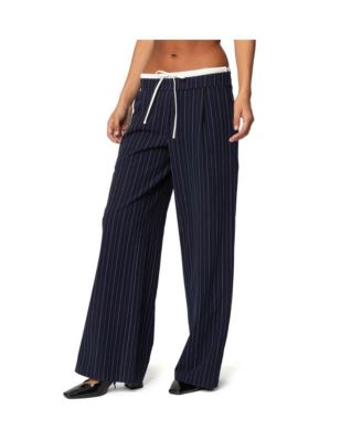 Women's Peekaboo Drawstring Pants