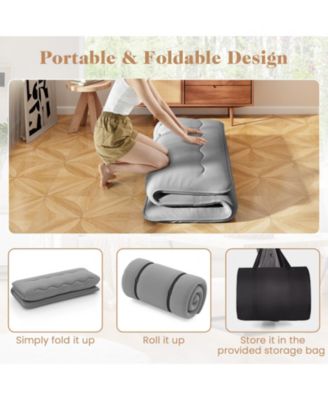 Foldable Futon Mattress with Washable Cover and Carry Bag