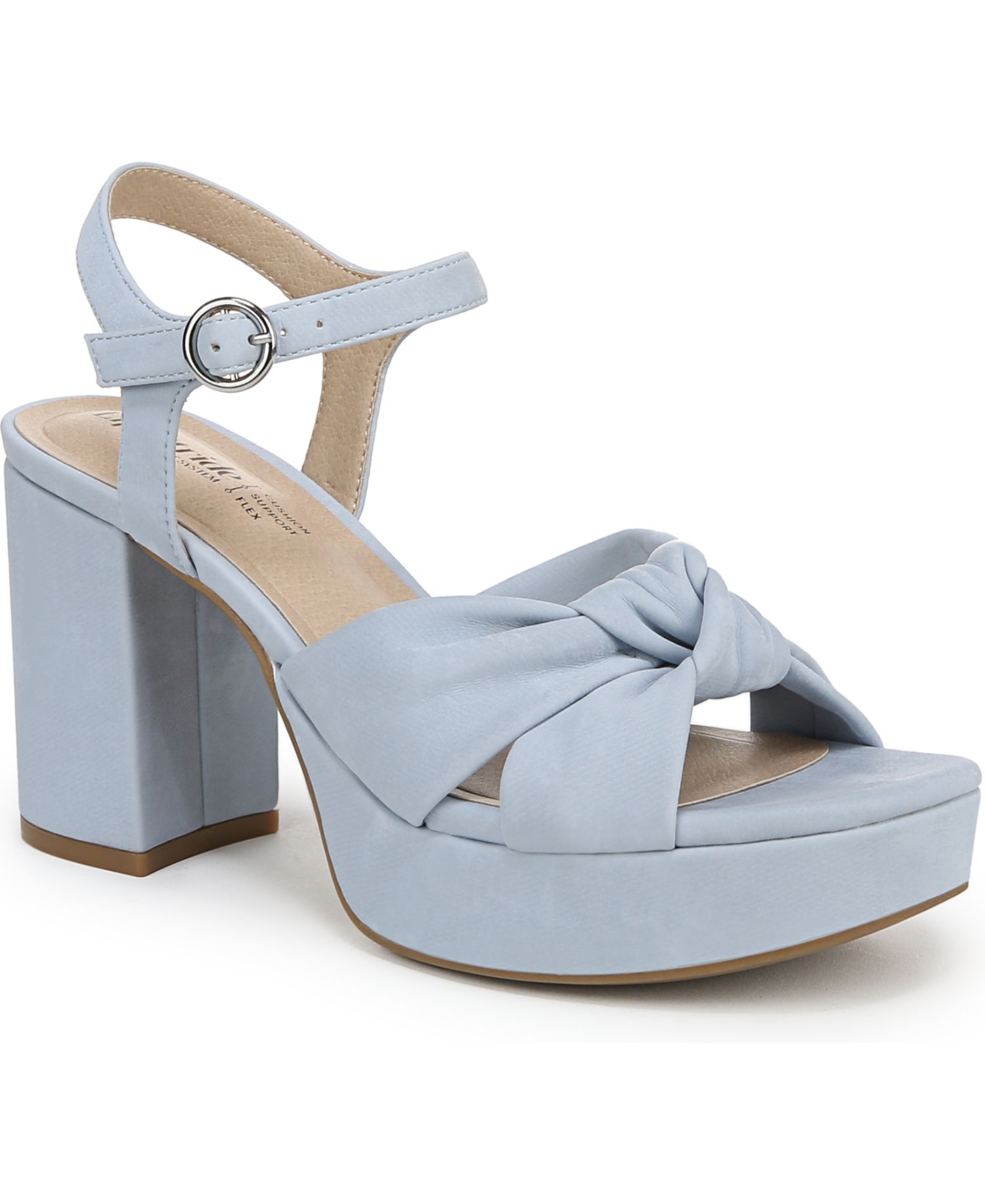 Women's August Square Open Toe Platform Sandals