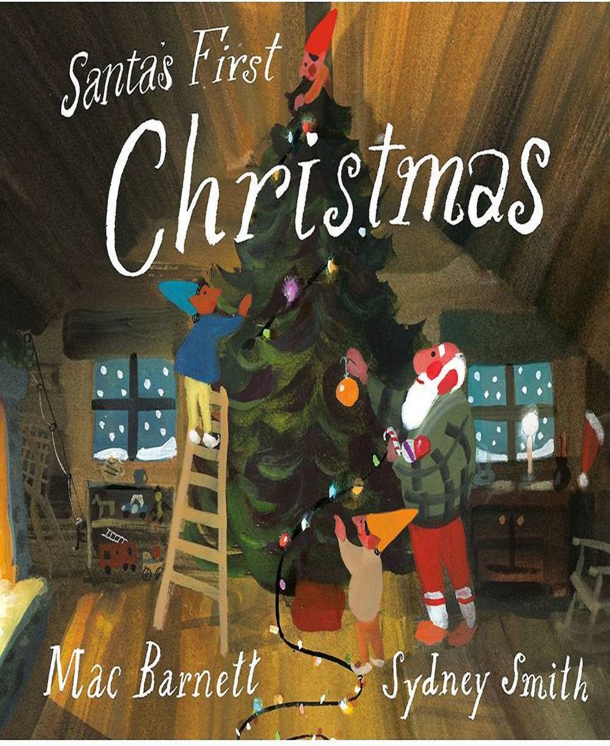 Barnes & Noble Santa's First Christmas by Mac Barnett