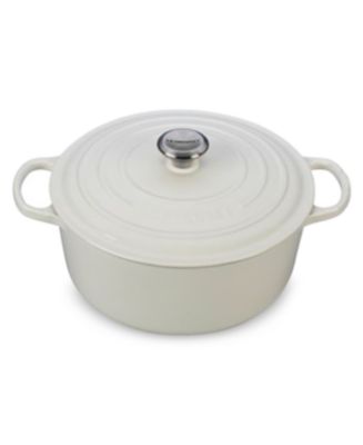 Signature Enameled Cast Iron 7.25-Quart Round Dutch Oven